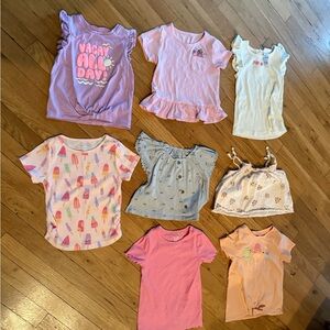 Garanimals Pink and Green toddler Kids' T-Shirts lot